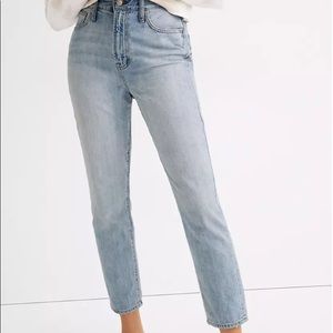 Madewell Curvy Perfect Vintage Jean in Fitzgerald